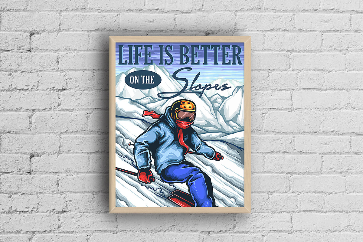 Ski Life, an Illustration by TSV Art Collective (Photo 3 of 3)