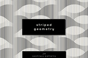 Striped geometry. Seamless Patterns, a Pattern Graphic by Curly_Pat (Thumbnail 1 of 8)