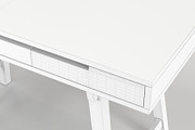 Scandinavian Desk 03, a Furniture 3D Model by maxtracing2 (Thumbnail 7 of 11)