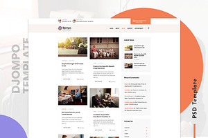 Senior Care PSD Template - Djompo