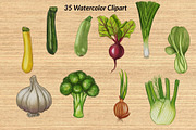 Watercolor Vegetables, a Food Illustration by Elatedowl (Thumbnail 9 of 17)