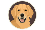 Dog breeds Golden Retriever, an Animal Illustration by Nenilkime (Thumbnail 3 of 3)