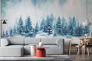 Winter in the Forest, a Decorative Illustration by LeiaSW (Thumbnail 2 of 6)