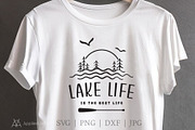 Lake Life is the Best Life SVG, an Object Graphic by Applied Arts (Thumbnail 3 of 6)