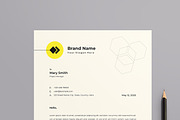 Letterhead Template, a Stationery Template by MightyDesign (Thumbnail 4 of 8)
