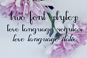 Love Language Script, a Script Font by Rachel McBride Creative (Thumbnail 4 of 5)