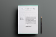 3 Page Resume Template | INDD + DOCX, a Resume Template by BlackDotResumes (Thumbnail 4 of 6)