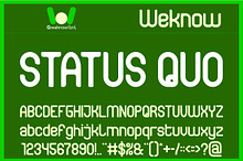 Status Quo font
