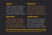 ROBMAX-36 Futuristic Font Family, a Sans Serif Font by Enxyclo Studio (Thumbnail 7 of 10)