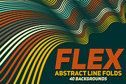 40 Flex Lines Backgrounds Part 2, a Texture Graphic by GarryKillian (Thumbnail 1 of 5)