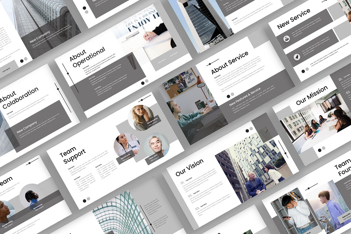 IMAGINARY - PowerPoint Template, a Presentation Template by kreatifreya