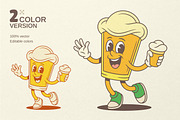 Beer Glass Cartoon Mascot Character, an Illustration by Vasya Kobelev (Thumbnail 7 of 8)