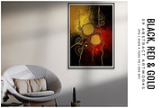 Black, Red and Gold, a Decorative Illustration by Digital Art Creations (Thumbnail 7 of 7)