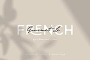 Le French - Organic Paired Duo, a Sans Serif Font by Sans & Sons (Thumbnail 2 of 11)