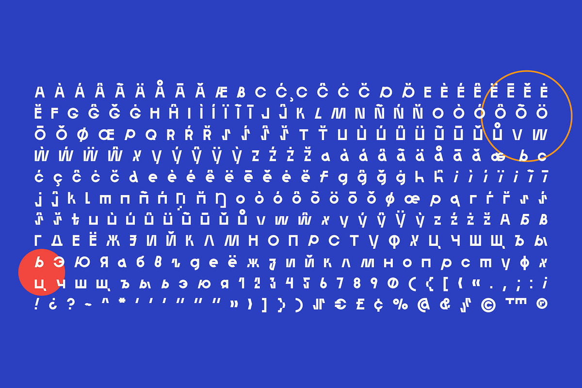 SK Irrationalist — Experimental Font, a Font by Shriftovik Type Foundry (Photo 5 of 8)