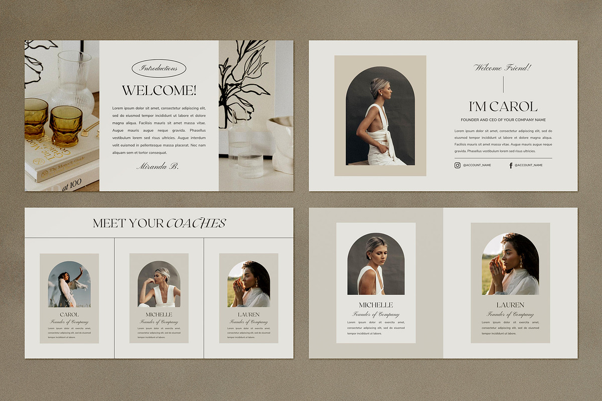 Coach + Course Creator Bundle CANVA, a Magazine Template by Studio Loire (Photo 10 of 76)