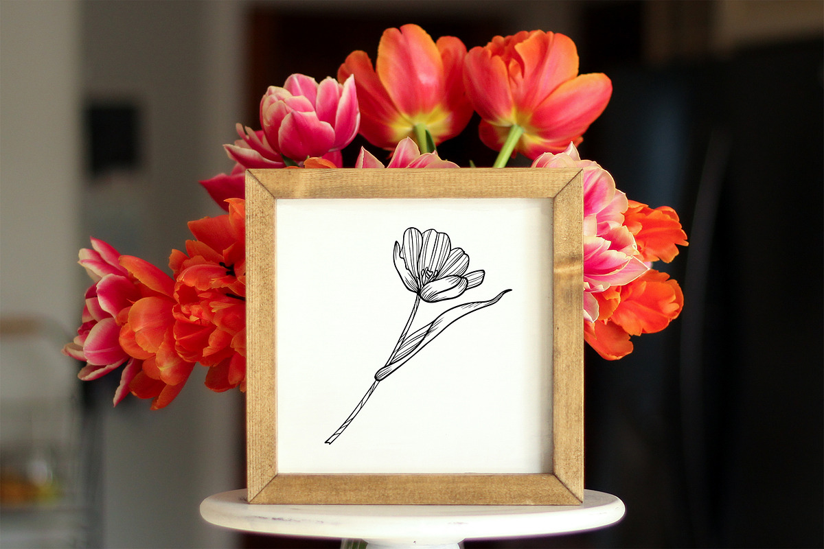 Tulips set SVG, an Object Graphic by mArtstore (Photo 4 of 6)