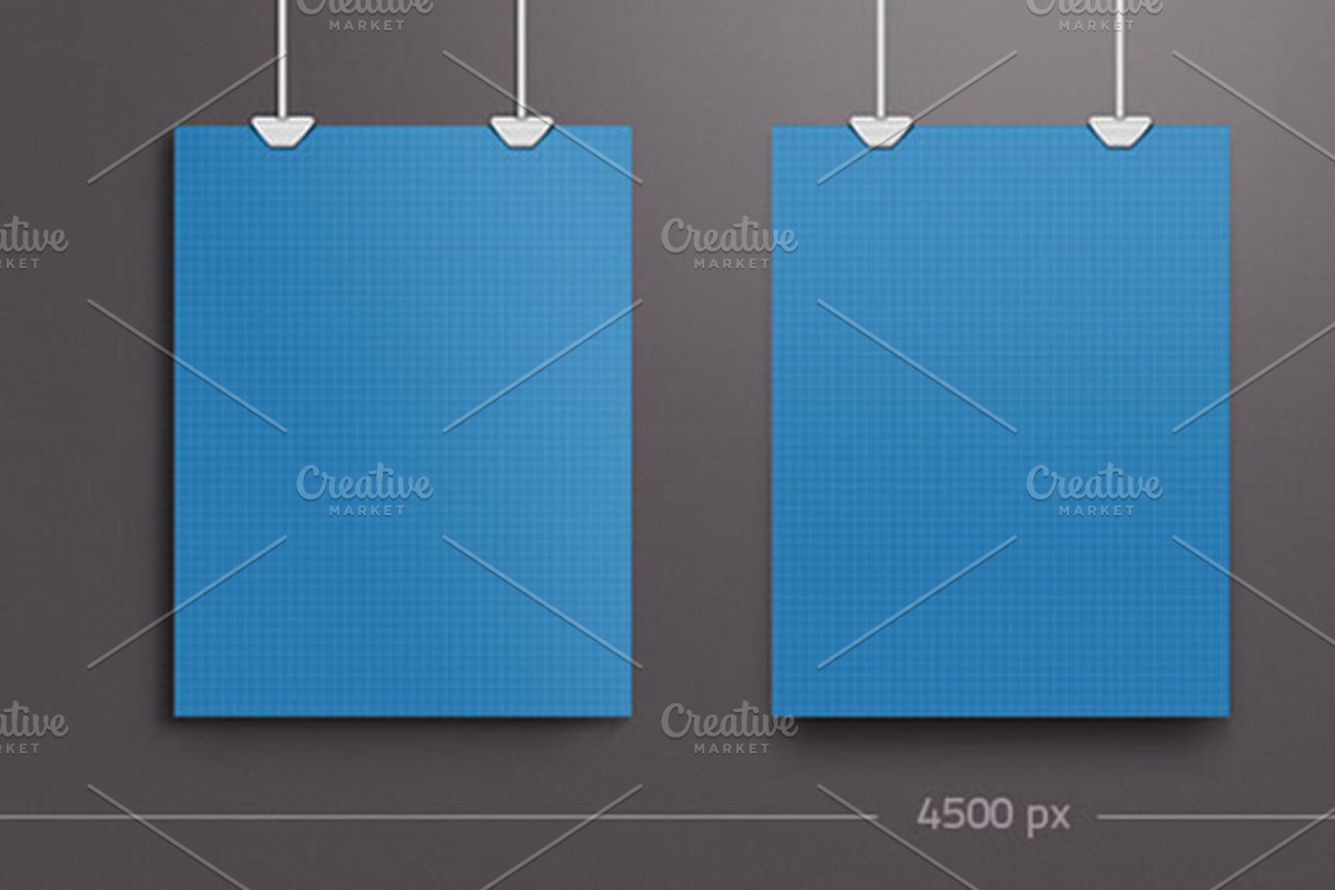 Photorealistic Poster & Flyer Mockup, a Print Template by Saptarang (Photo 5 of 5)