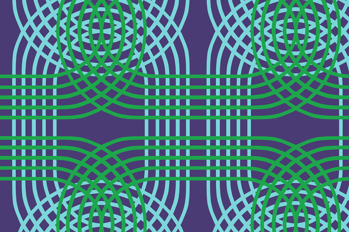 Geometric Seamless Repeat, a Pattern Graphic by Sharon Schwalbe (Photo 4 of 4)