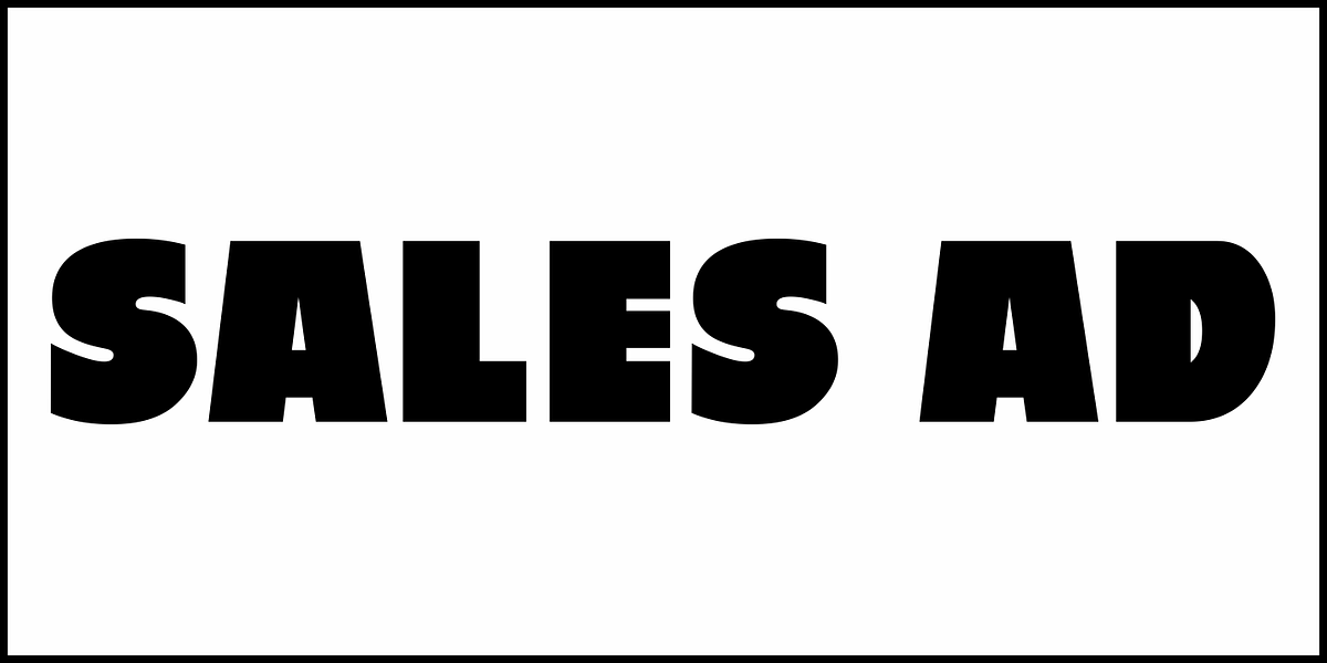 Sales Ad JNL, a Sans Serif Font by Jeff Levine Fonts (Photo 2 of 5)
