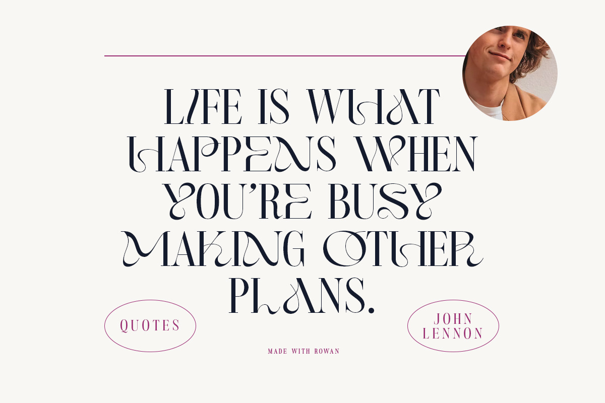 Rowan - Sophisticated Serif, a Serif Font by Letterhend Studio (Photo 2 of 9)