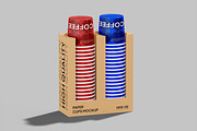 Cup Holder Mockup, a Cups & Container Mockup by Permadi Creative (Thumbnail 2 of 3)