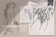 Women & flowers BUNDLE, a Graphic by heyXeni (Thumbnail 5 of 68)