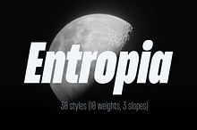 Entropia — condensed geometric sans