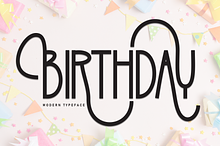 Birthday | Script Font
