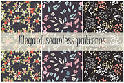 8 Elegant seamless patterns, a Pattern Graphic by Daria Maier (Thumbnail 3 of 5)