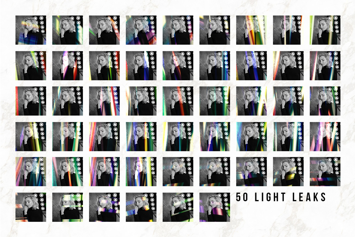 75 Ultra Faded Light Leaks Actions, an Action Add-On by SparkleStock (Photo 3 of 5)