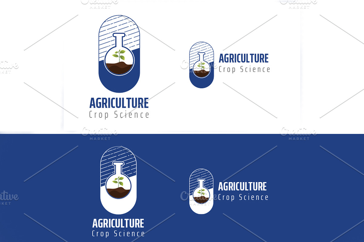 Agriculture Crop Science Logo, a Branding & Logo Template by Zans Graphic (Photo 1 of 3)