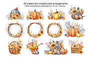 Autumn watercolor collection, a Graphic by Artmanata (Thumbnail 3 of 11)