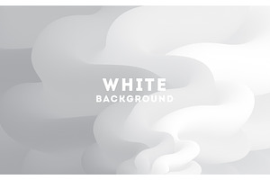 Moving White Abstract Background