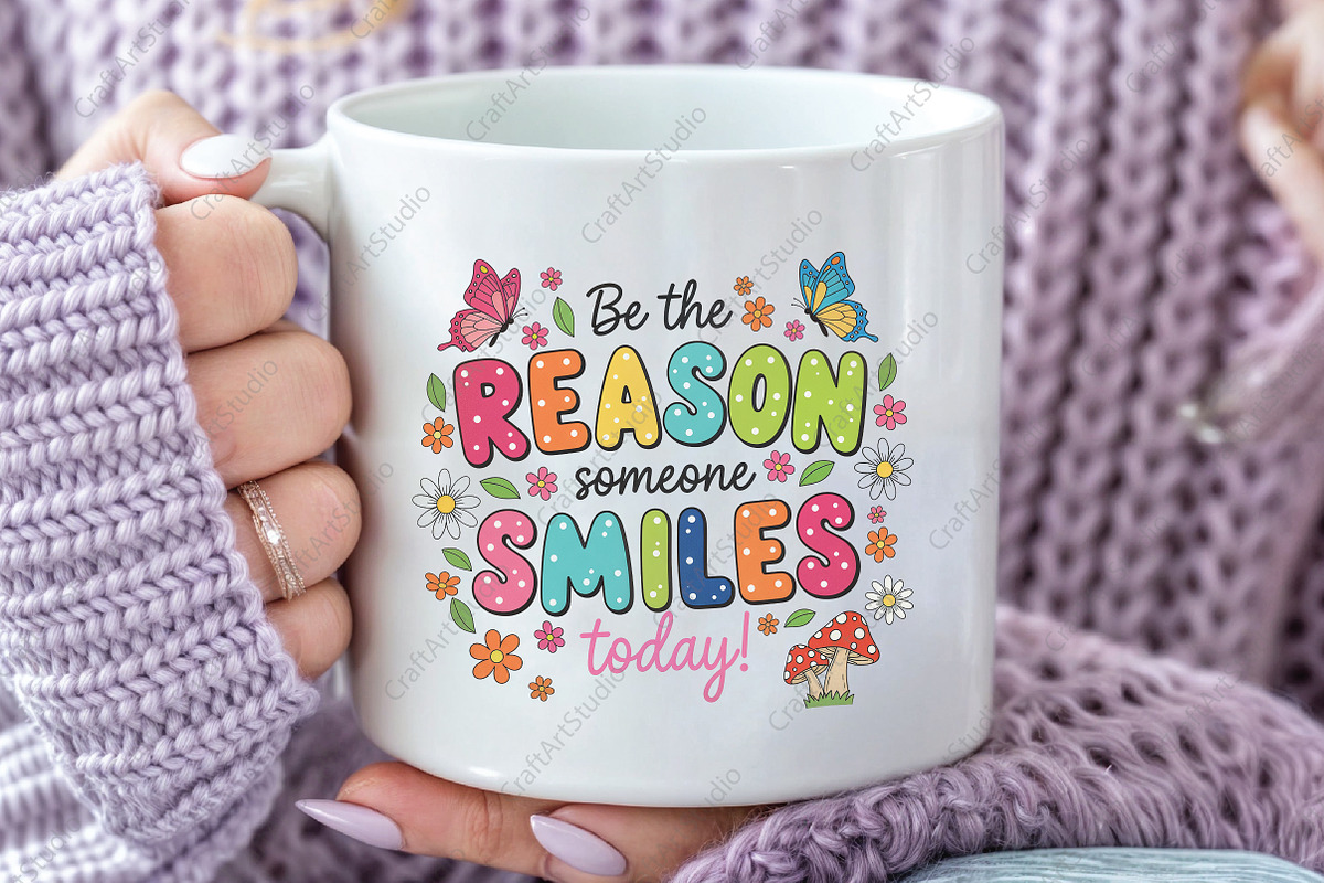 Mental Health Shirt, Be the Reason, a Finance Illustration by CraftArtStudio (Photo 3 of 4)