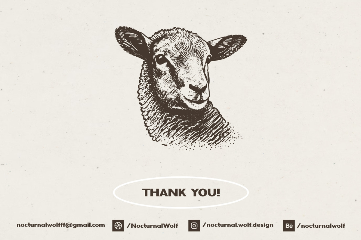 Farm Animals Illustrations, an Animal Illustration by Nocturnal Wolf (Photo 14 of 14)