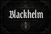 Blackhelm, a Blackletter Font by Wow Magic (Thumbnail 3 of 4)