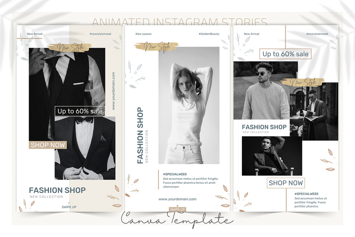 Canva Animated Instagram Stories, a Social Media Template by UP Studio (Photo 2 of 7)