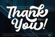 Black - Rounded Script Font, a Script Font by HRDR (Thumbnail 13 of 13)