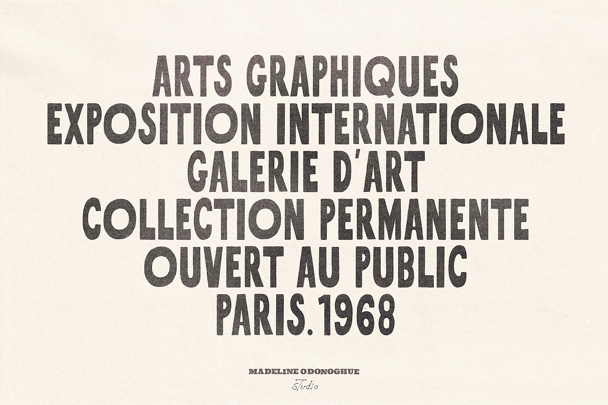 L’ARTE – Editorial Display Font, a Sans Serif Font by Madeline ODonoghue Design (Photo 2 of 5)