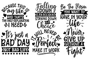Inspirational Quotes SVG,, an Object Illustration by Vector Portal (Thumbnail 3 of 6)