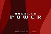 PATRIOT, a Font by herulogo (Thumbnail 4 of 5)