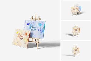 Canvas Mockup, a Product Mockup by MrLetters