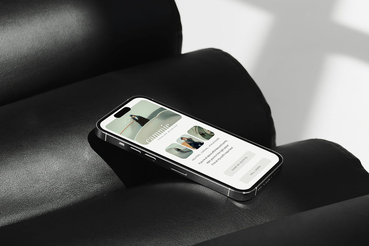 Showit Instagram Links Page Template, a Landing Page Template by Blush Created (Photo 11 of 15)