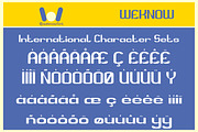 Philanthropist font, a Font by weknow (Thumbnail 7 of 8)