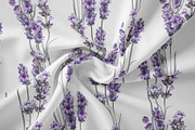 Lavender pattern.Watercolor, lineart, a Pattern Graphic by Kotkoa (Thumbnail 6 of 8)