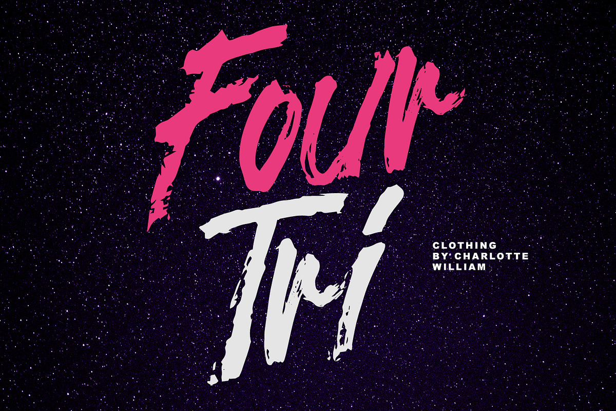 Zhow Badu Handmade Brush Font, a Handwritten Font by Maulana Creative (Photo 4 of 9)
