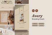 Instagram Coach | CANVA PS, a Social Media Template by Hydric Design (Thumbnail 1 of 9)