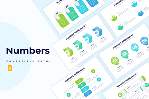 Numbers Google Slides Templates