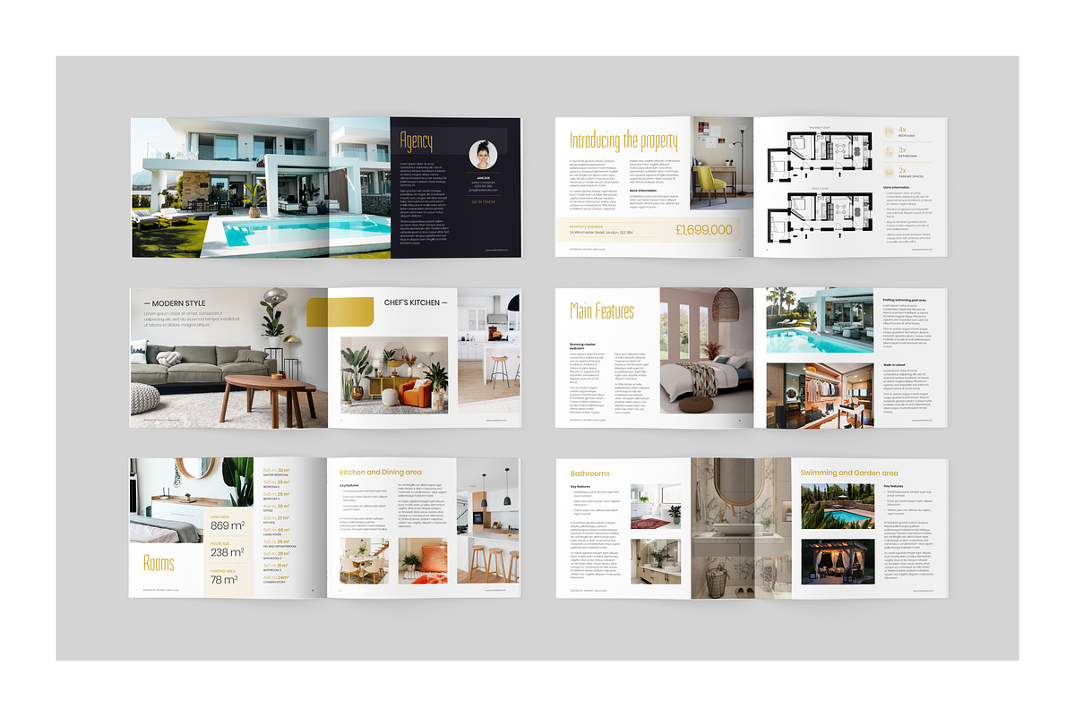 Real Estate Landscape Brochure preview 3